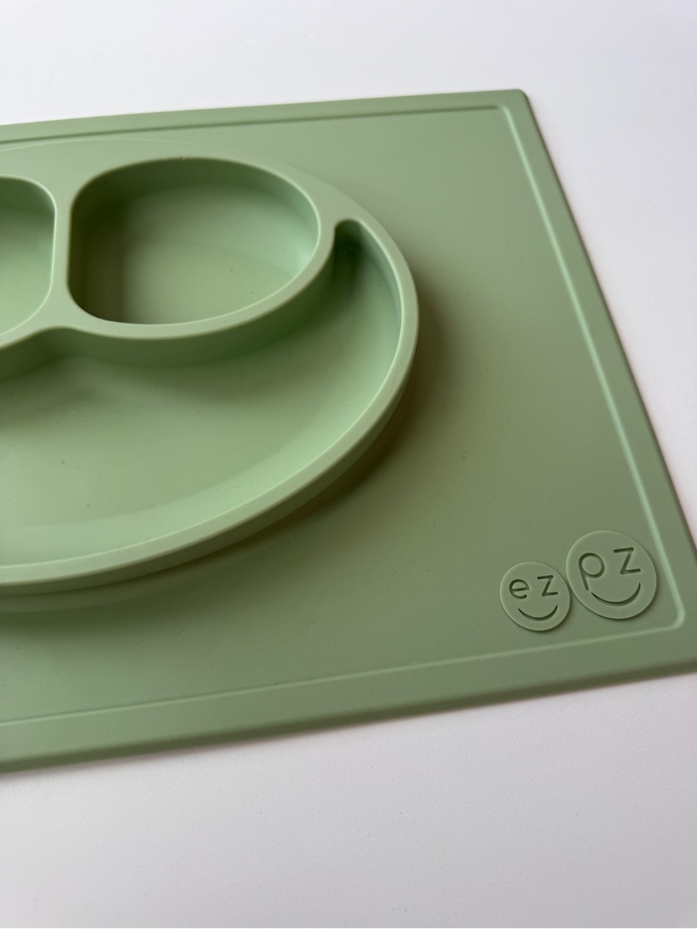 EZPZ Happy Mat - Sage | Baby Shower Gift - Picture 2 of 3